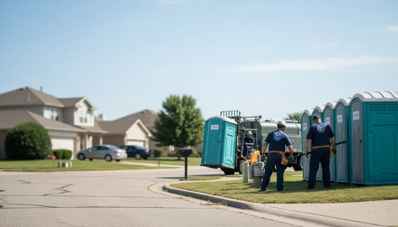 Porta Potty Rental in Adkins, TX near me